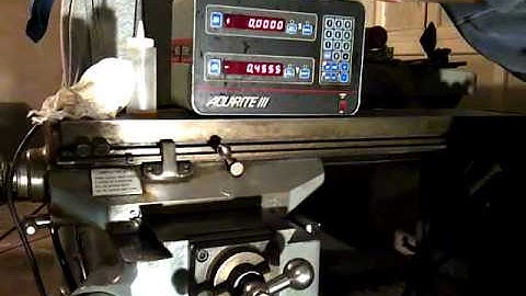 Acu-Rite III digital readout