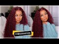 PERFECTION Y'ALL🔥 | MUST HAVE DEEP WAVE 99J BURGUNDY WIG | WEST KISS