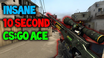 CS:GO - Insane 10 Second ACE