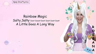 RAINBOW MAGIC - LYRICS [Rosanna Pansino ft Schmoyoho]