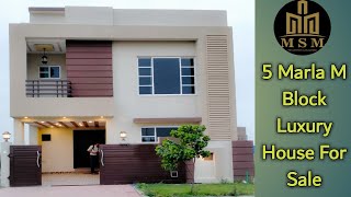 5 Marla M Block Luxury House For Sale Bahria Town phase 8 Rawalpindi |