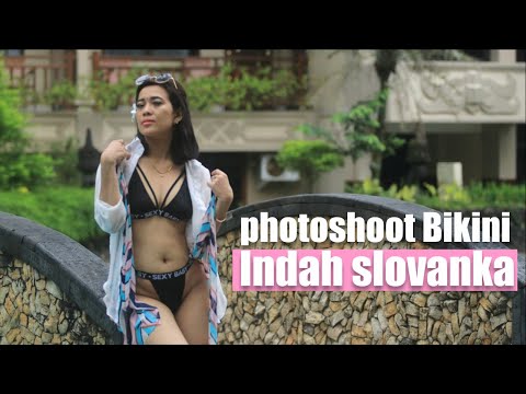 photoshoot Bikini Indah slovanka - aku cah magelang vlog #134