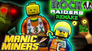 Manic Miners: A LEGO Rock Raiders remake - Launch Trailer