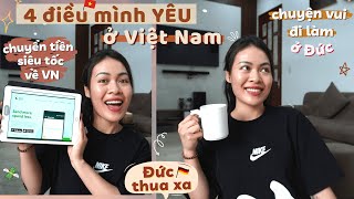 4 điều mình MÊ ở Việt Nam - Chuyển tiền SIÊU TỐC MIỄN PHÍ từ Đức về Việt Nam