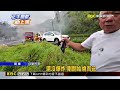 海邊火燒車！男獨坐火海旁恍神 民眾急拉走@newsebc