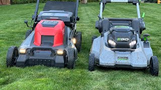 Real owner’s review Milwaukee 21” Mower, EGO 21” 10 Ah. after 2 seasons (we found rust!)