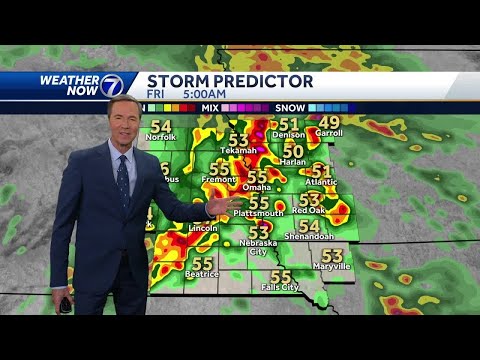 Storms later tonight: April 25 Omaha