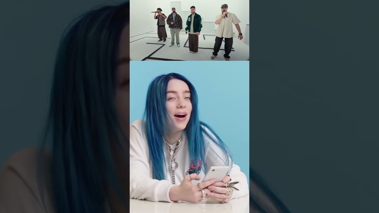 Guarda Billie Eilish is reacting to amazing Beatboxers 🤯🔥🤣 su YouTube