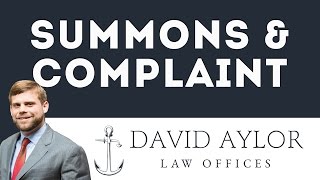 What to do if Served with Summons & Complaint? | Charleston Civil Litigation Attorney