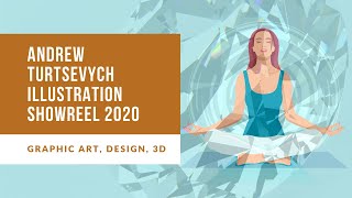 Andrew Turtsevych Illustration Showreel 2020