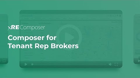 Composer for Tenant Rep Brokers