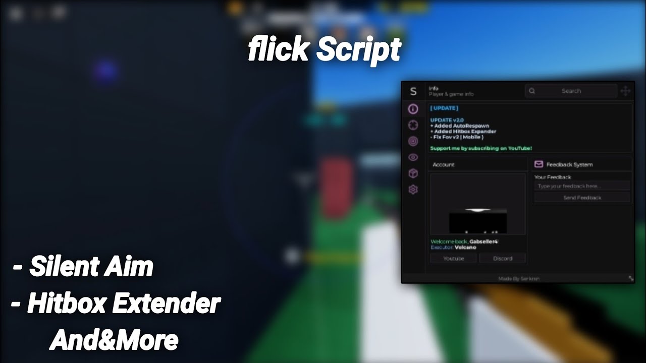 Script For Flick Flick Op Script Pastebin - YouTube