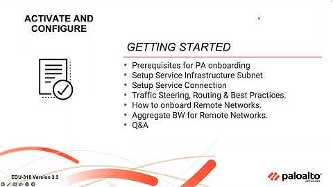 Getting Started with Prisma Access Part-1