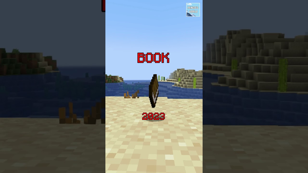 Pengo's World Short - Then VS. Now Minecraft Items (Part #18)!