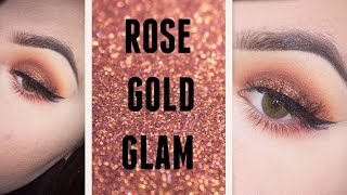 Rose D Glam Tutorial Violet Voss Glitter