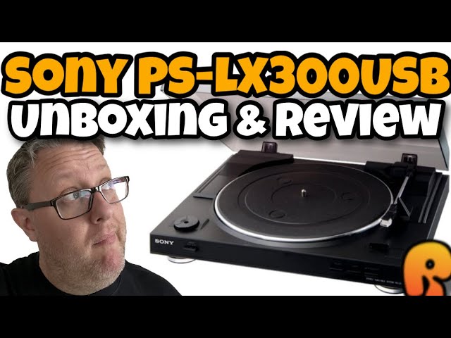 Sony Bluetooth Pre-Amp Turntable PS-LX310BT Unboxing assembly and review  test 