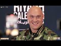 Tyson Fury Press Conference | LIVE FROM THE UK
