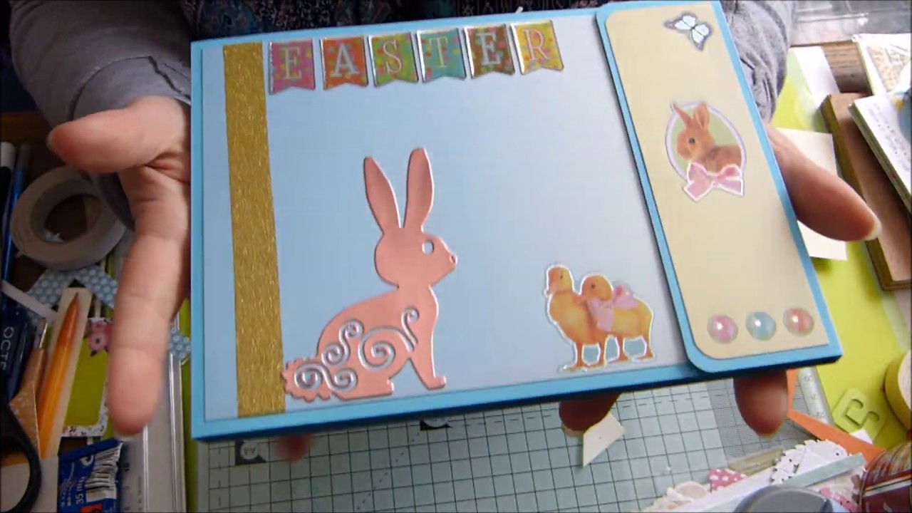 Présentation Mini album de Pâques (Bleu)