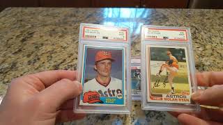 Nolan Ryan Baseball Card Collection *update*