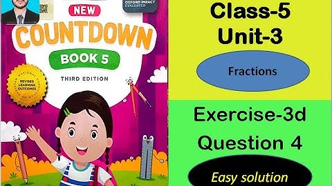 class 5 math exercise 3d Q 4 | New countdown third edition book 5 exercise 3d Q 4| BODMAS rule