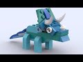 LEGO Dinosaur Triceratops Building Instructions.लेगो से डिनसौर केसे बनाए .