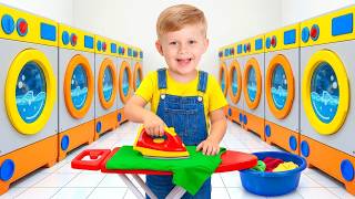 oliver opens laundry shop