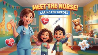 👩‍⚕️ Meet the Nurse! | Community Helpers for Kids | Nurse Helps People | Toddler Learning