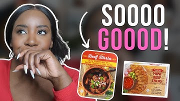 TRYING TRADER JOES BEEF BIRRIA & TACOS