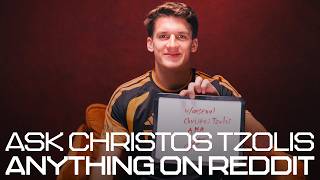 ASK ME ANYTHING l Christos Tzolis answers YOUR questions on a footballer's diet & Arsenal culture ❤️