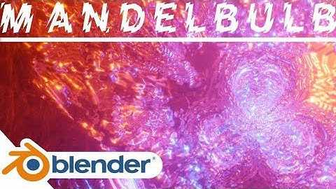 Mandelbulb | Cinematic Blender Short Film
