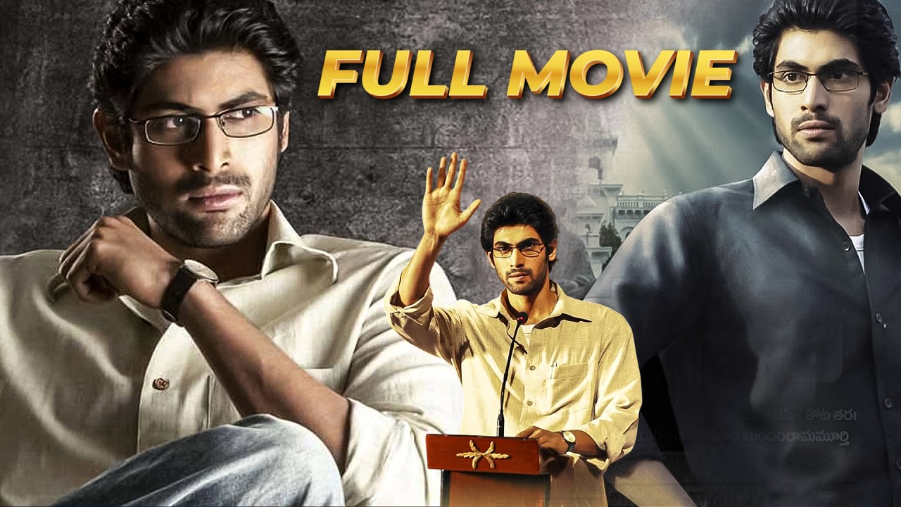 Rana Daggubati Superhit Poltical Drama Full Movie | Telugu Movies | Og Original Movies
