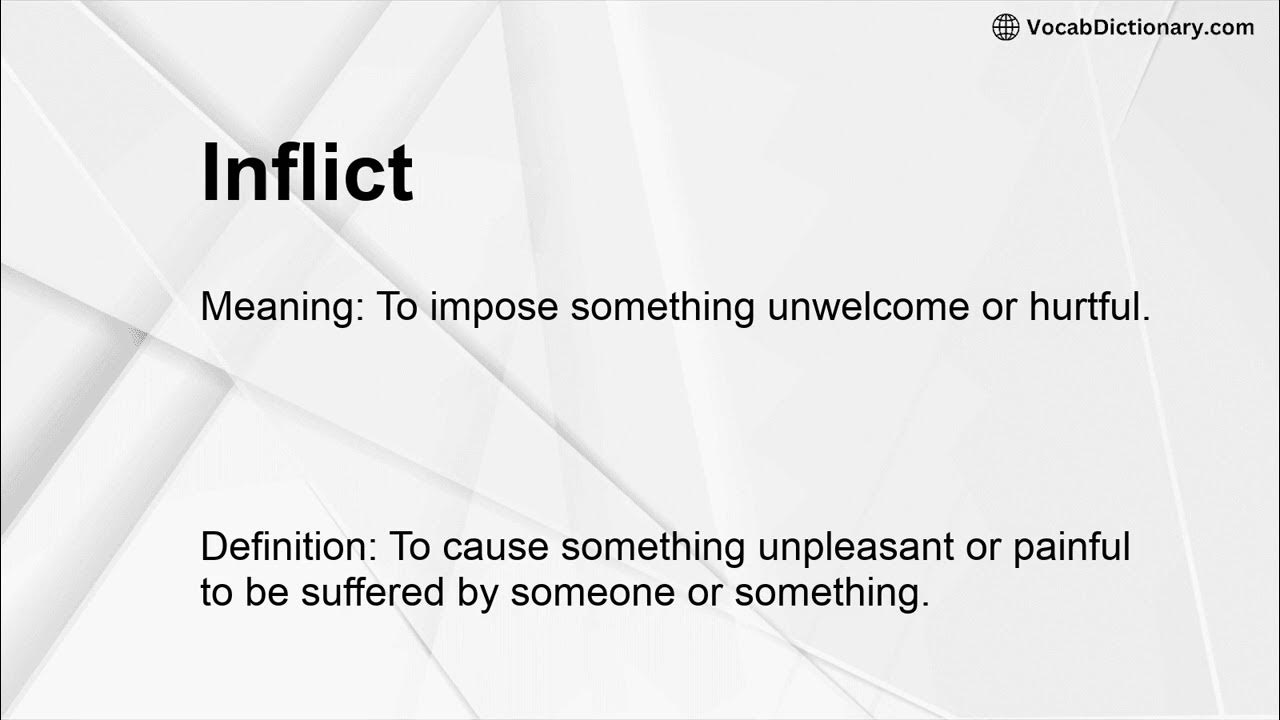 Inflict Meaning YouTube inflict-meaning-youtube