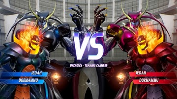 Black Jedah and Dormammu VS Jedah and Red Dormammu -  Marvel vs Capcom Infinite
