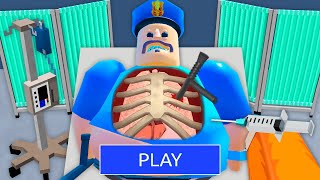 HOSPITAL OPERATION MODE! What's INSIDE BARRY!? Funny Moments in Barry's Prison Roblox Run Obby