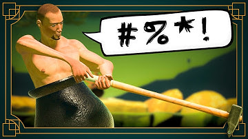 Playing A Rage Game But If I Swear The Video Ends | Getting Over It With Bennett Foddy [Pt. 1]