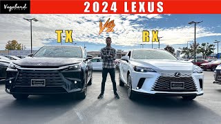 2024 Lexus TX vs 2024 Lexus RX  Detailed Comparison Review!