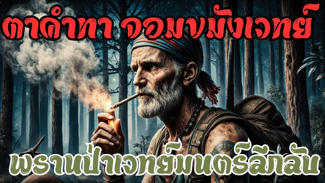 ตาคำทา พรานป่าจอมขมังเวทย์   ตำนานนายพรานแก่ผู้ครอบครองเวทมนตร์สุดขลัง เจอเสือสมิงหรือผีป่าใค