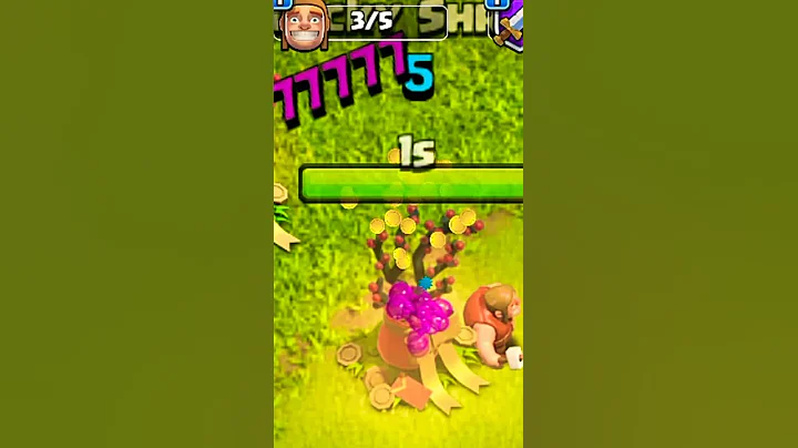 What is inside that Lucky Shrub 🌲 || Clash Of Clans || Bobbie Clash🥀