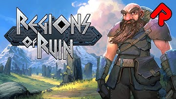 REGIONS OF RUIN gameplay: Kingdom meets Open-World RPG! (PC, Switch, PS4)