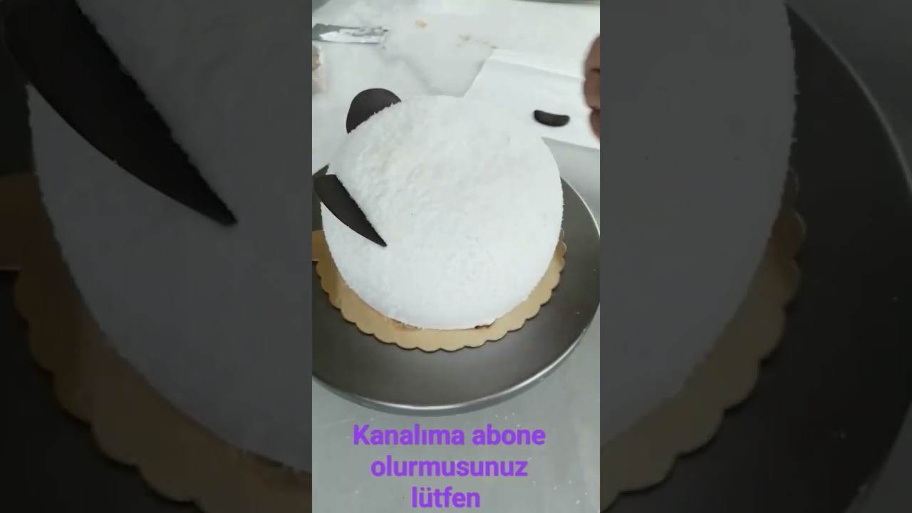 panda  yaş pasta