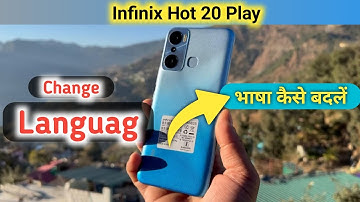 How to change language in Infinix hot 20 play/Infinix hot 20 play me language kaise change kare