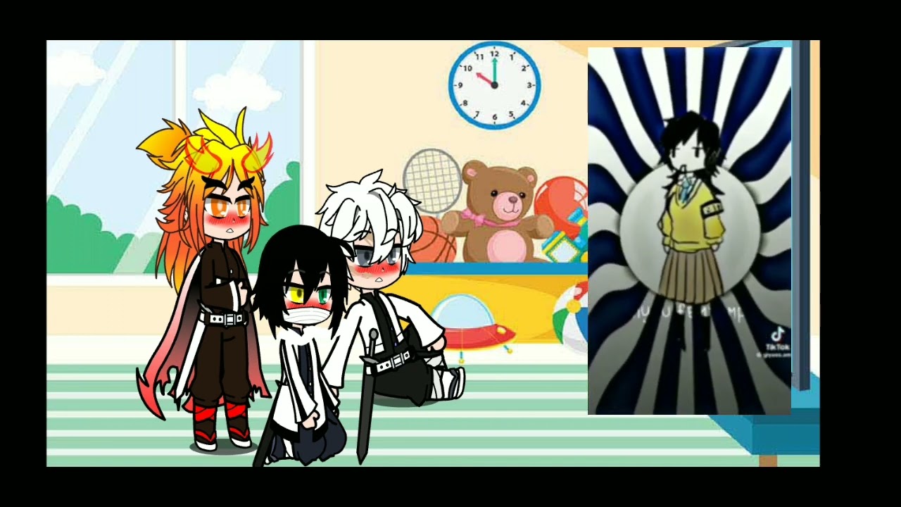 (REN GOKU OBANAI Y SANEMI REACCIONAN A TOMIOKA FEM PARTE 2) PERDÓN LA DEMORA 😅