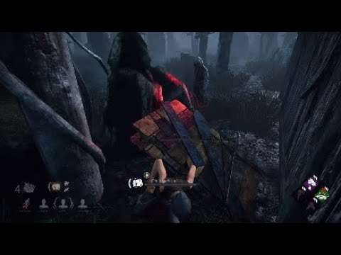 ＃14【PS4版DbD】発電機5台分チェイス頑張った試合