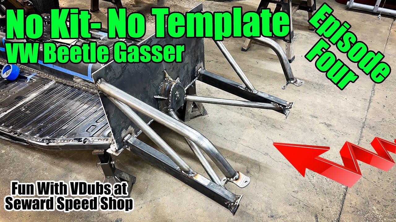 Создание хот-рода на базе VW Beetle: изготовление нестандартного переднего подрамника.