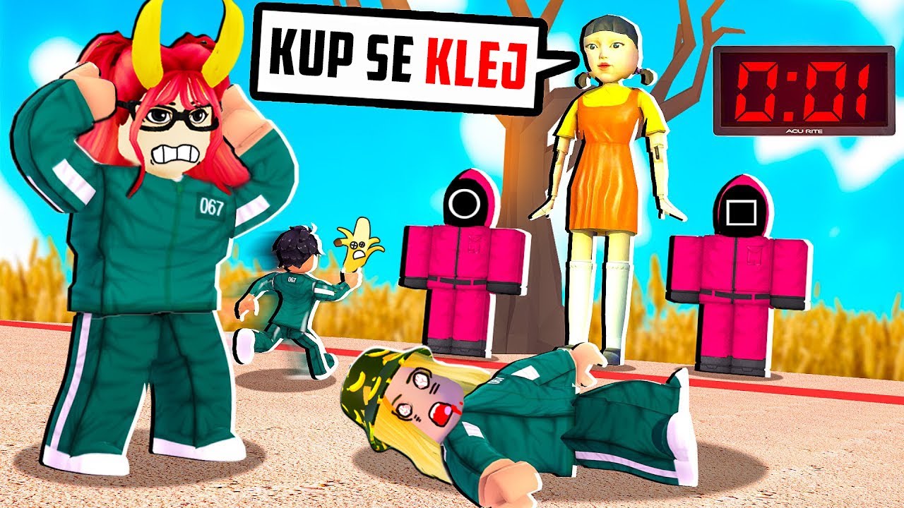 TROLLUJEMY LUDZI i WYGRYWAMY w Squid Game Roblox 😈