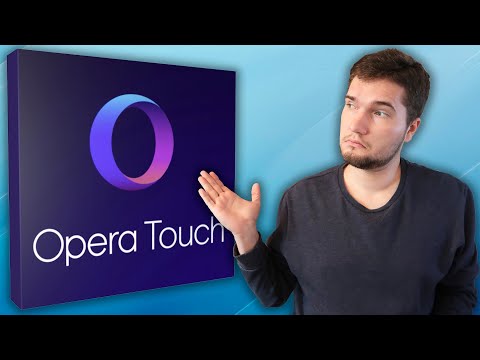 Opera Touch - Лучший мобильный браузер?!