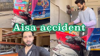 Baapre itna khatarnak accident😨 ShezaanShaikh