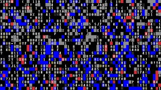 Classic Keygen Music Retro Msdos Style Data Glitch Defrag Background Vjloops 4K