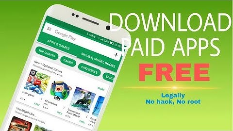 Paid APPS GAMES For FREE on Android without ROOT