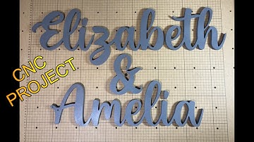 Wooden Names - X-Carve CNC Project
